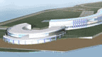 Вид с Клязьминского водохранилища. Вариант 1